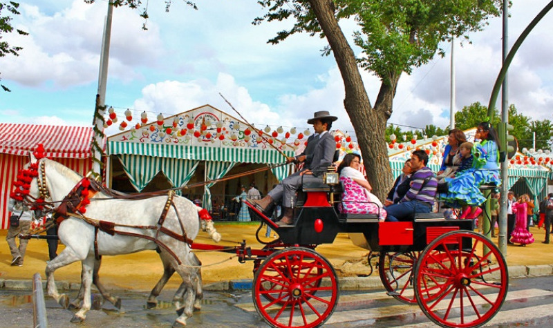 August on the Costa del Sol - Feria's